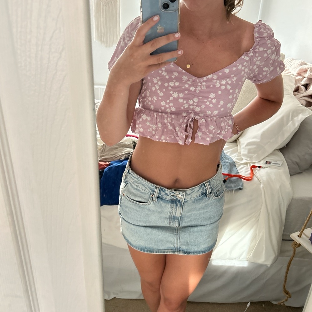 Light purple top